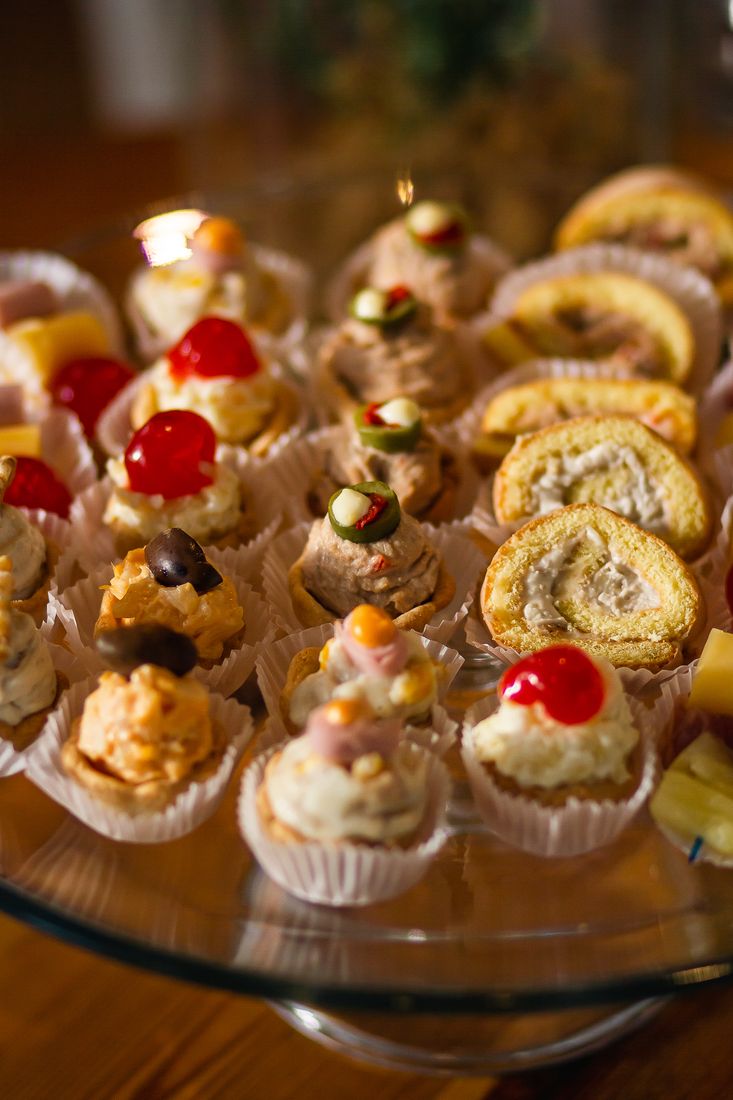 Bocaditos para eventos